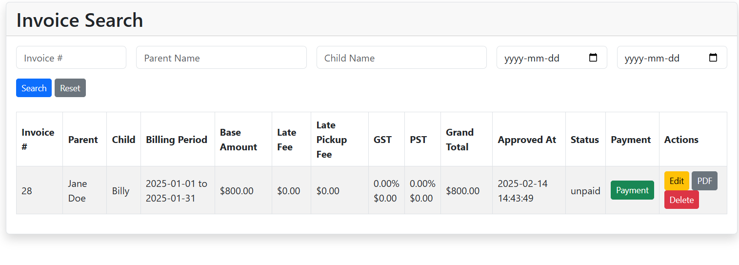 Billing & Payment